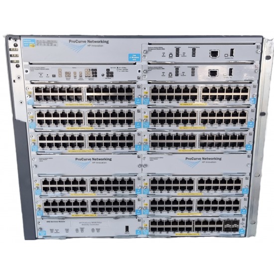 HP 8212 zl J9091A 2XG 10/100/1000 PoE Switch